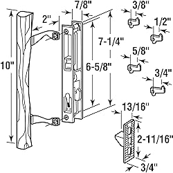 Prime-Line C 1148 Chrome Diecast Sliding Door