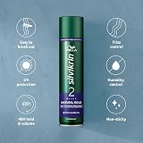 WELLA Silvikrin Natural Hold Hairspray 250ml - Long Lasting Flexible Style view 5