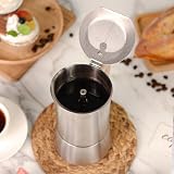 Sivaphe Stovetop Espresso Maker 450ml Moka Pot Induction Stainless Steel view 5