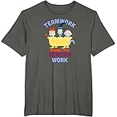 Amazon Essentials Nightmare Before Christmas Teamwork Makes the Scream Work T-Shirt