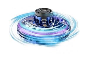 GoolRC Flying Spinner Mini UFO Drone Flying Fidget Spinner Hover UFO Boomerang Fidget Spinner Hand Controlled Mini Drone for 8+ Year Old Kids Adults Indoor Outdoor Flying Toy
