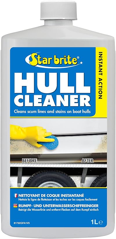 STAR BRITE Instant Hull Cleaner Boat Hull Stain Remover Oxalic Acid Formula
