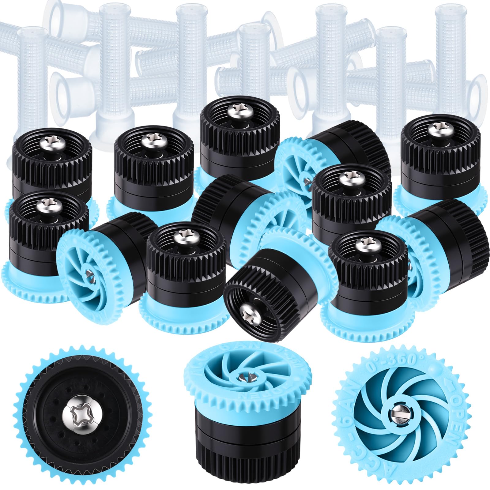 Honoson 16 Pcs Variable Arc Nozzle Radius High