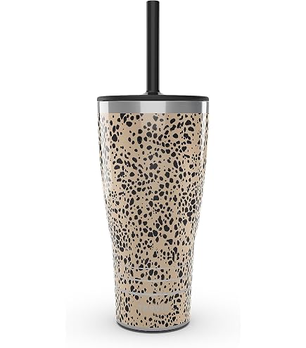 Tervis Insulated Tumbler 20oz - Lapis Leopard Print Stainless Steel Cup - View #3