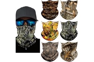 Sidasion Neck Gaiter Mask,UV Protection Bandana Gator Face Cover Covering Mask,Tube Scarf,Neck Warmer Balaclava,Headband