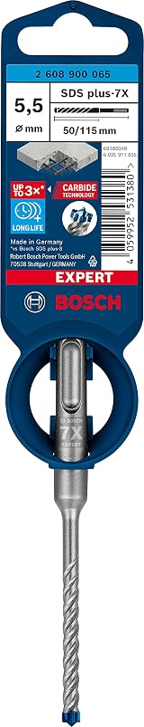 Bosch EXPERT SDS plus-7X Hammer Drill Bit 5.5x50x115 mm view 2