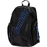 Franklin Sports Junior Pickleball Backpack - Deluxe Competition Pro Pickleball Paddle Bag for Gear + Equipment - Compact Men's + Women's Backpack for Paddles, Balls + Accessories