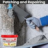 Vitcas Fire Cement 500g High-Temp Adhesive for Fireplaces Stoves Boilers view 3