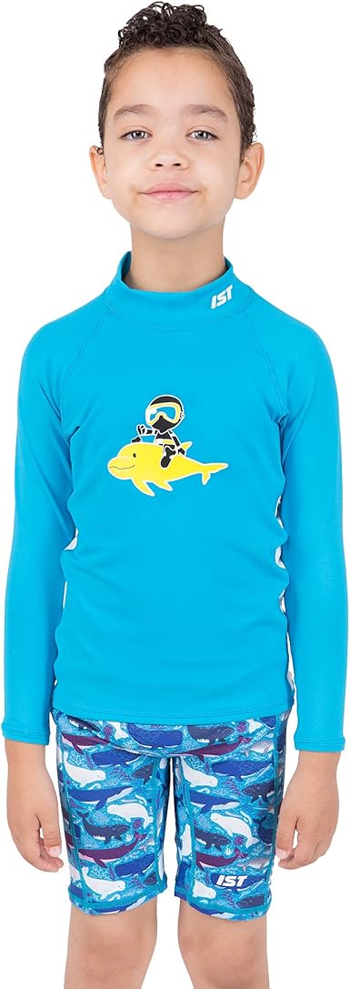 kids long sleeve swim shirt