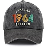 Fxbwhtey 53th 54th 55th 56th 57th 58th 59th 60th 61th 62th Hats Birthday Gifts for Men Women