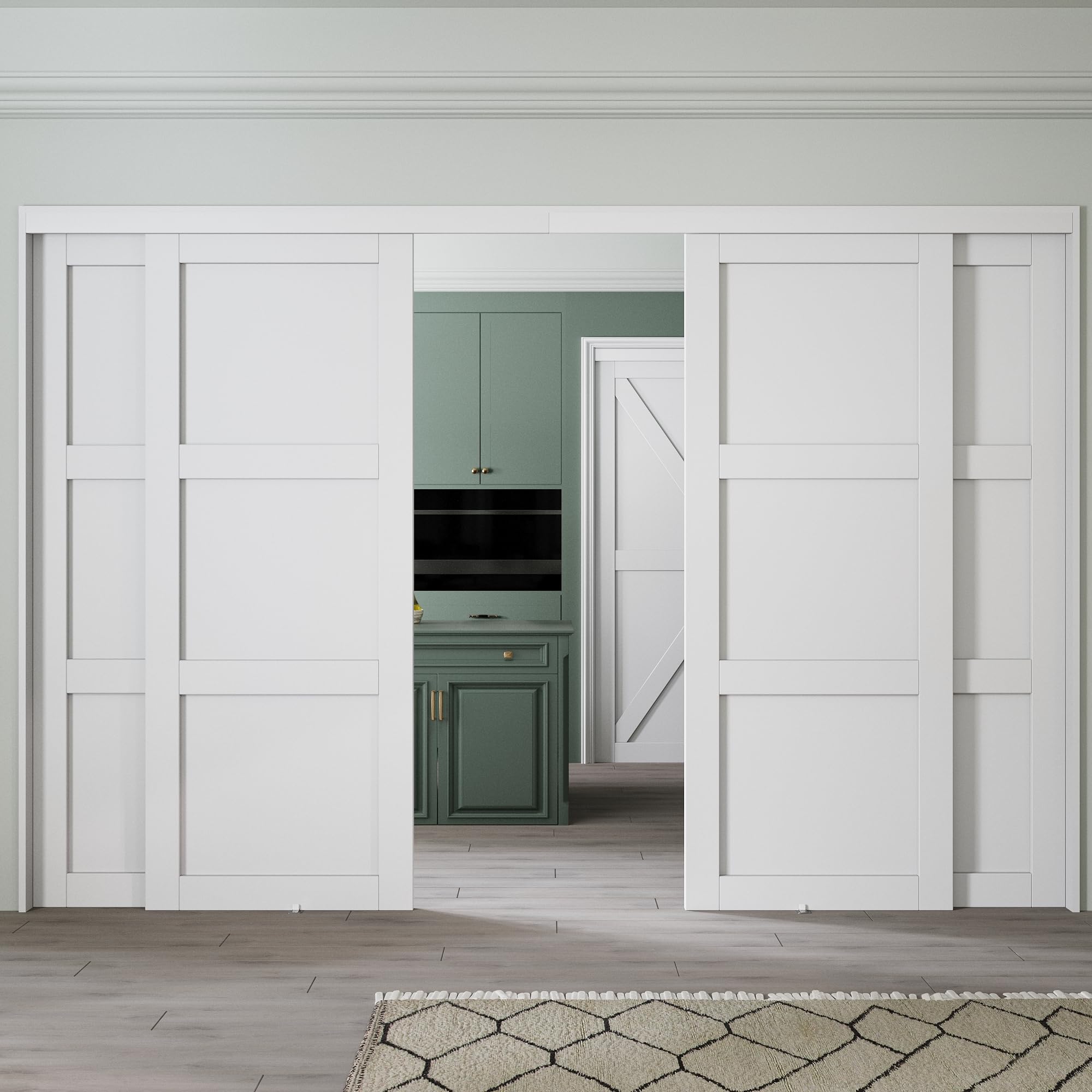 Bypass Solid Core Sliding Closet Door