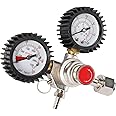 YaeBrew Dual Gauge CO2 Regulator for Draft Beer Homebrew Kegerator CGA320