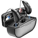 Hearing Aids Rechargeable Hearing Aids for Seniors with Moderate Hearing Loss, Hearing Amplifiers for Seniors with Noise Cancellation and Volume Control, Clear Sound Hearing Amplifiers, Black