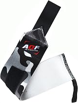AQF Power Wrist Wraps Pair Grey Camo One Size Fits All view 6