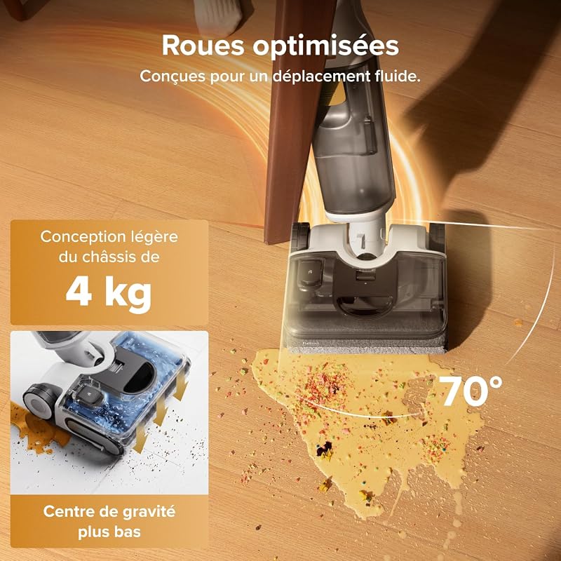 F25 GT Gen2 Set Aspirateur Laveur 20kPa, Autonettoyage 90°C