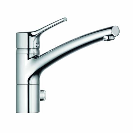 Kludi 335790575 Trendo Spültisch Einhandmischer Bajonett DN10 mit Multianschluss, chrom