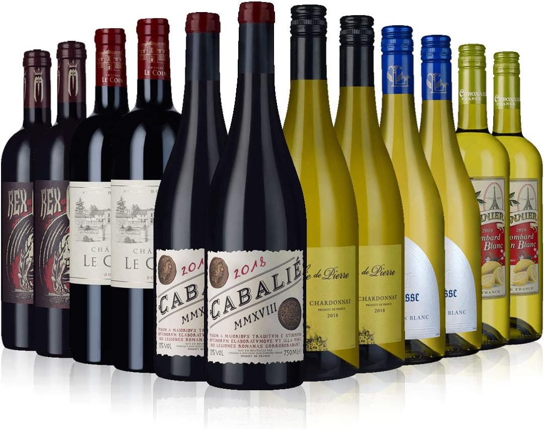 French Wine Red and White Mix 12 Bottles Laithwaites Wine Amazon