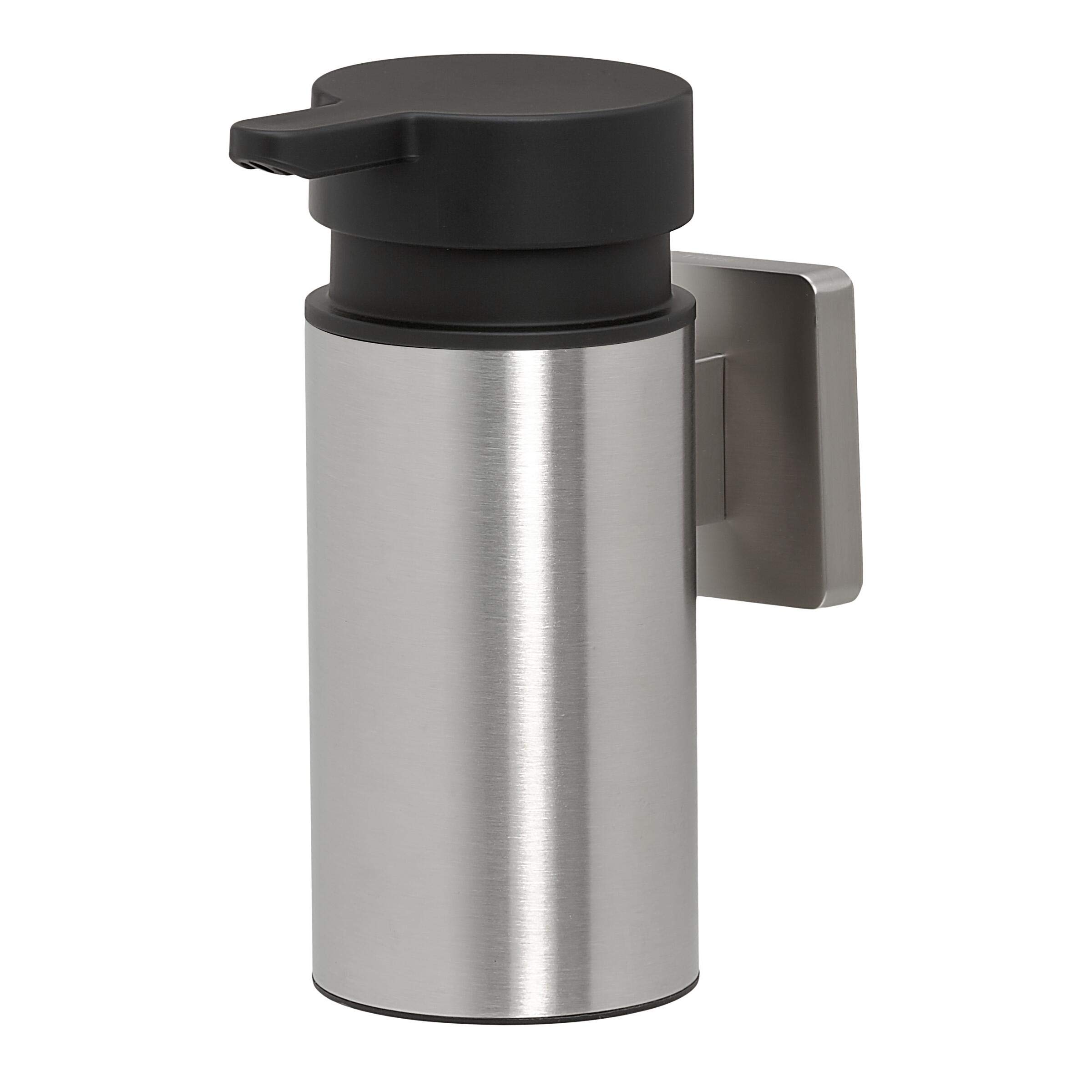 Tiger Dock Soap Dispenser, Stainless Steel Brushed, 5.5 x 12.9 x 10.1 cm