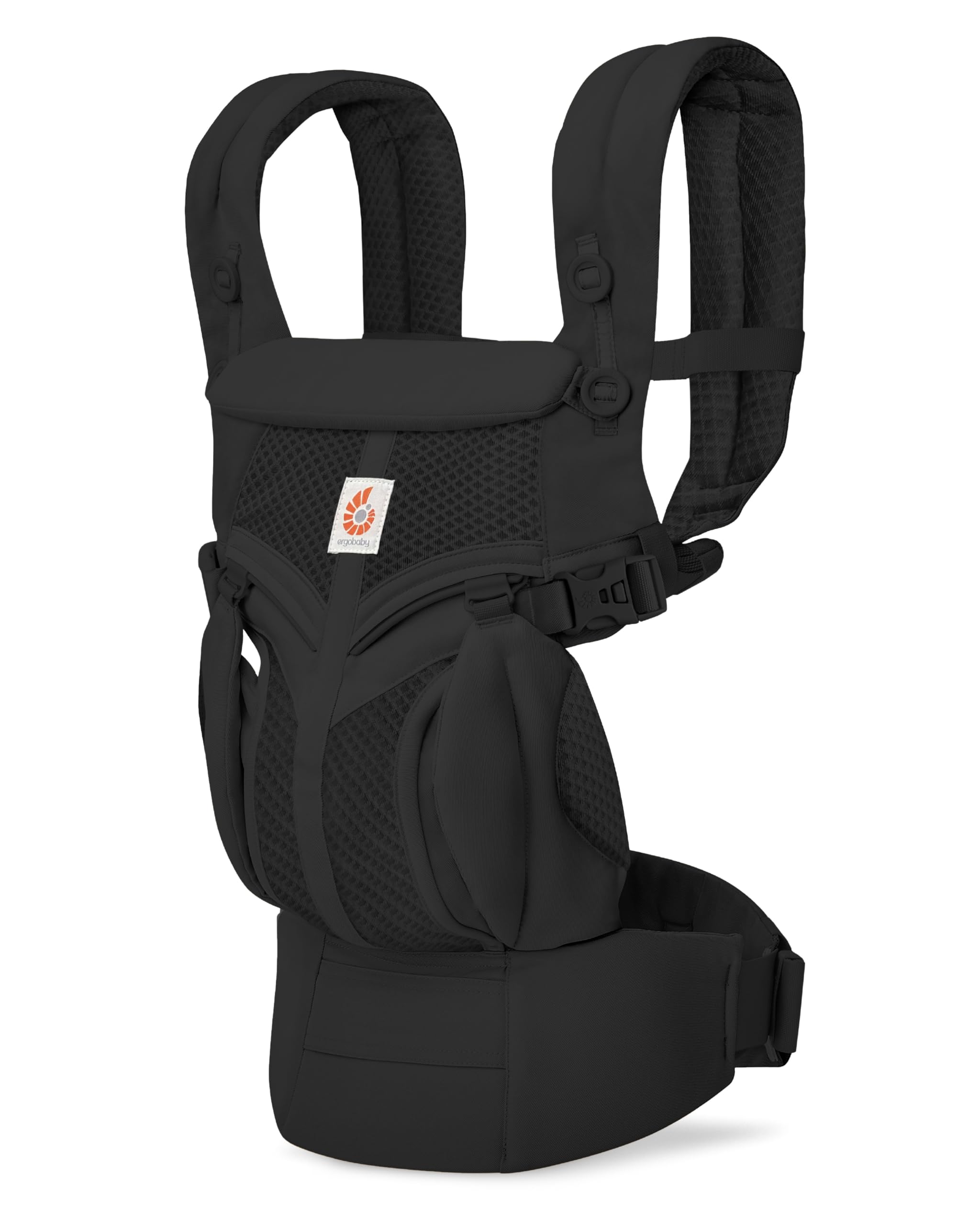 Photo 1 of Ergobaby Omni Classic Baby Carrier for Newborn to Toddlers 0-48 Months (7-45 lbs) - 4-Position Breathable Mesh Baby Carrier with Ergonomic Support - Onyx Black