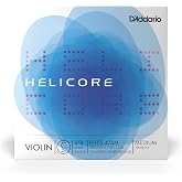 D'Addario Helicore Violin C String H315 4/4M, Medium Tension | Helicore violin strings deliver clear, warm tone, fast bow response, exceptional tuning stability and lasting durability.