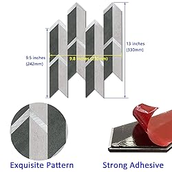 Tilingview 10 PCS Peel and Stick Tile for Kitchen