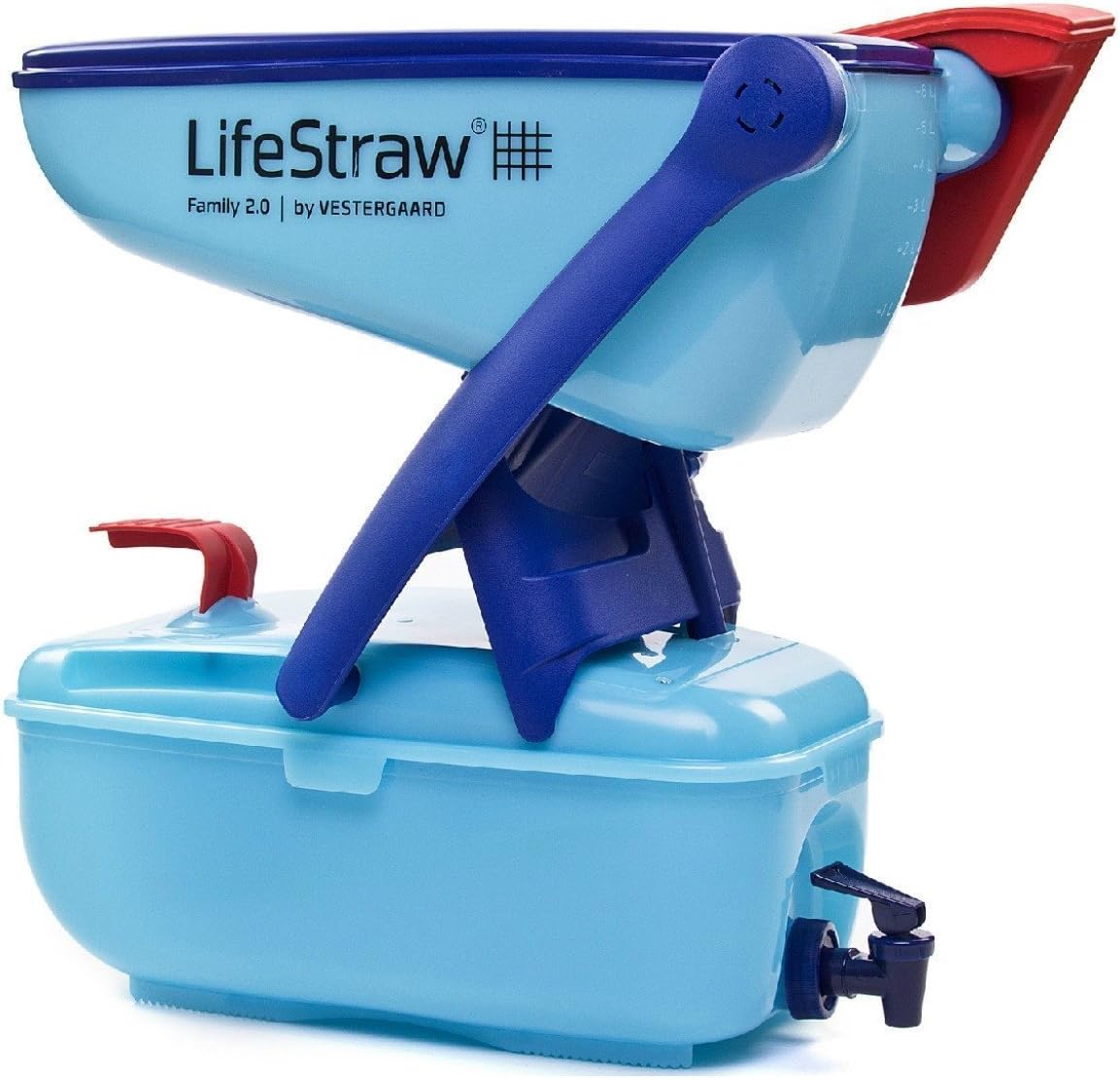 Lifestraw Family 2 0 Water Purifier Blue Amazon De Sport Freizeit
