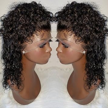 Amazon Com Clbuxi 180 250 Pre Plucked Hairline 360 Lace Frontal