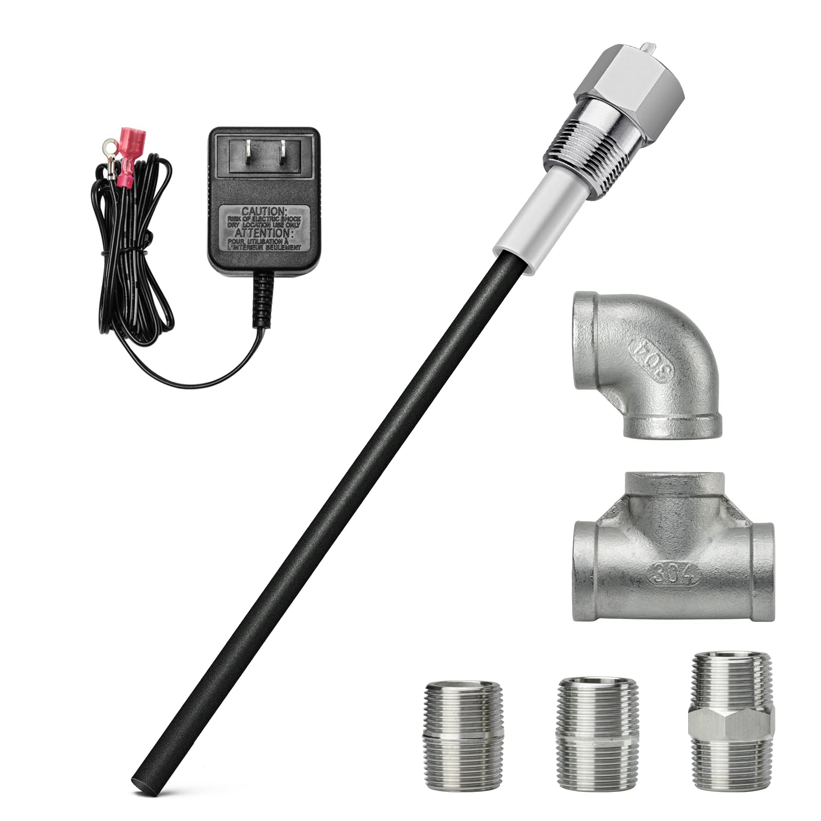 Photo 1 of Powered Anode Rod, Briidea Water Heater Anode Rod Compatible with Bradford White Water Heater, Anti- Rust and Corrosion