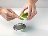 Joseph Joseph Can-Do Compact Can Opener White/Green Automatic Grip view 2