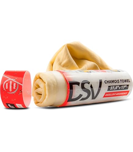 Autoglym Aqua Dry Panno In Ecopelle - Per Lavaggio E Lucidatura Auto E Moto, 50x44 Cm, Oro - Foto 4