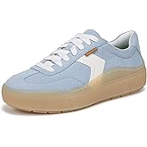 Dr. Scholl's Shoes Womens Time Off Win Sneaker Blue Sky Fabric 9 M