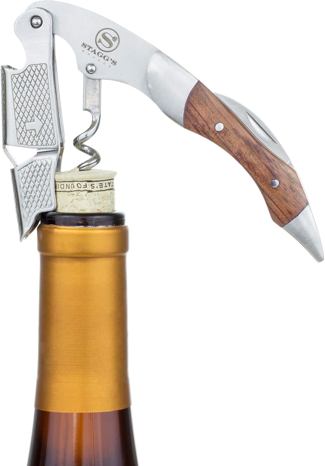 Perfect Wine Opener for Waiters Premium Double Hinged Waiters Wine