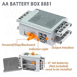 Habow 45Pcs Power-Function Technic-Parts Kit