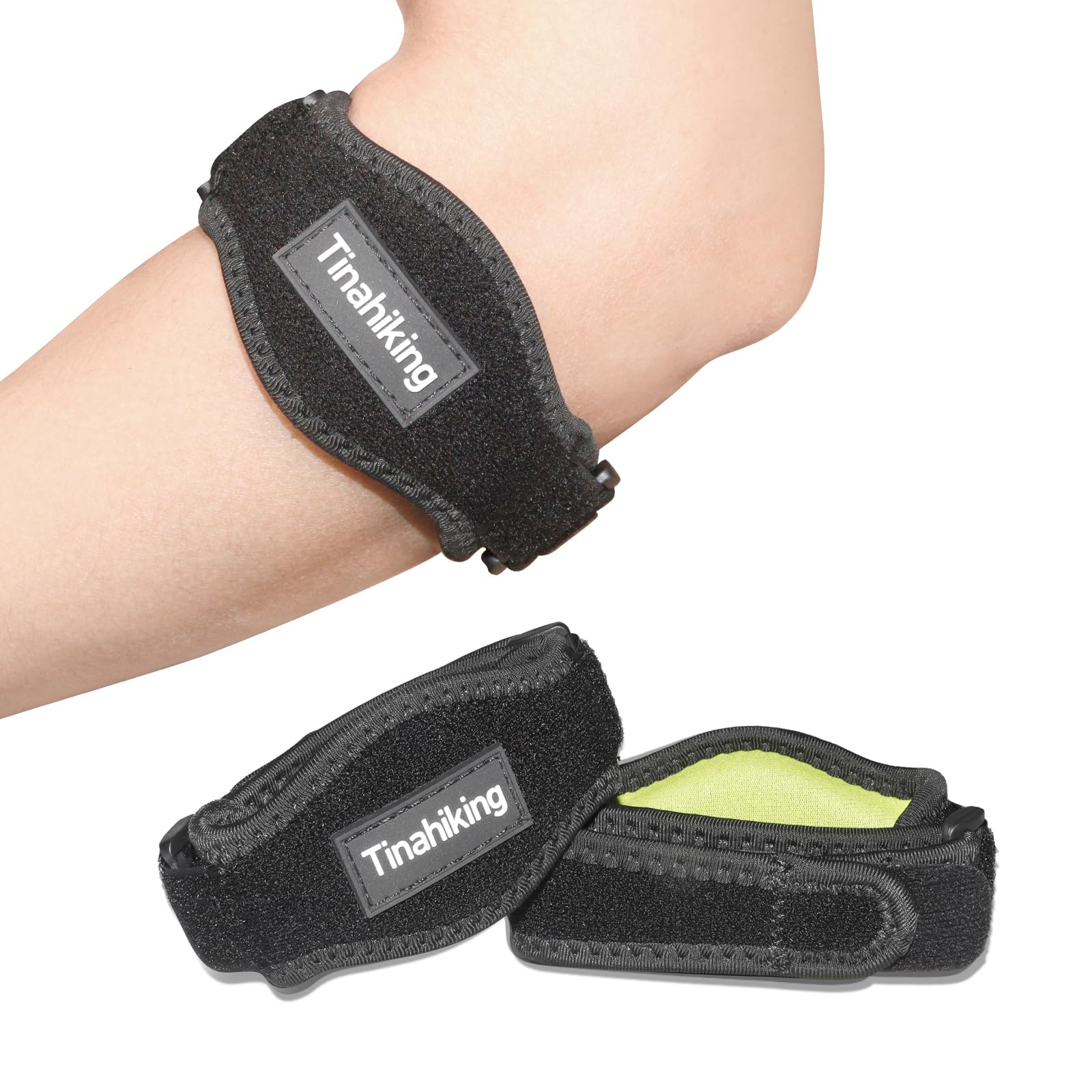 Photo 1 of Elbow Brace for Tendonitis and Tennis Elbow 2 Pack, Tennis Elbow Brace for Women and Men,Lateral Epicondylitis Elbow Brace Adjustable Straps With Compression Pads.Tennis Elbow Strap Relieves Tendon Stress