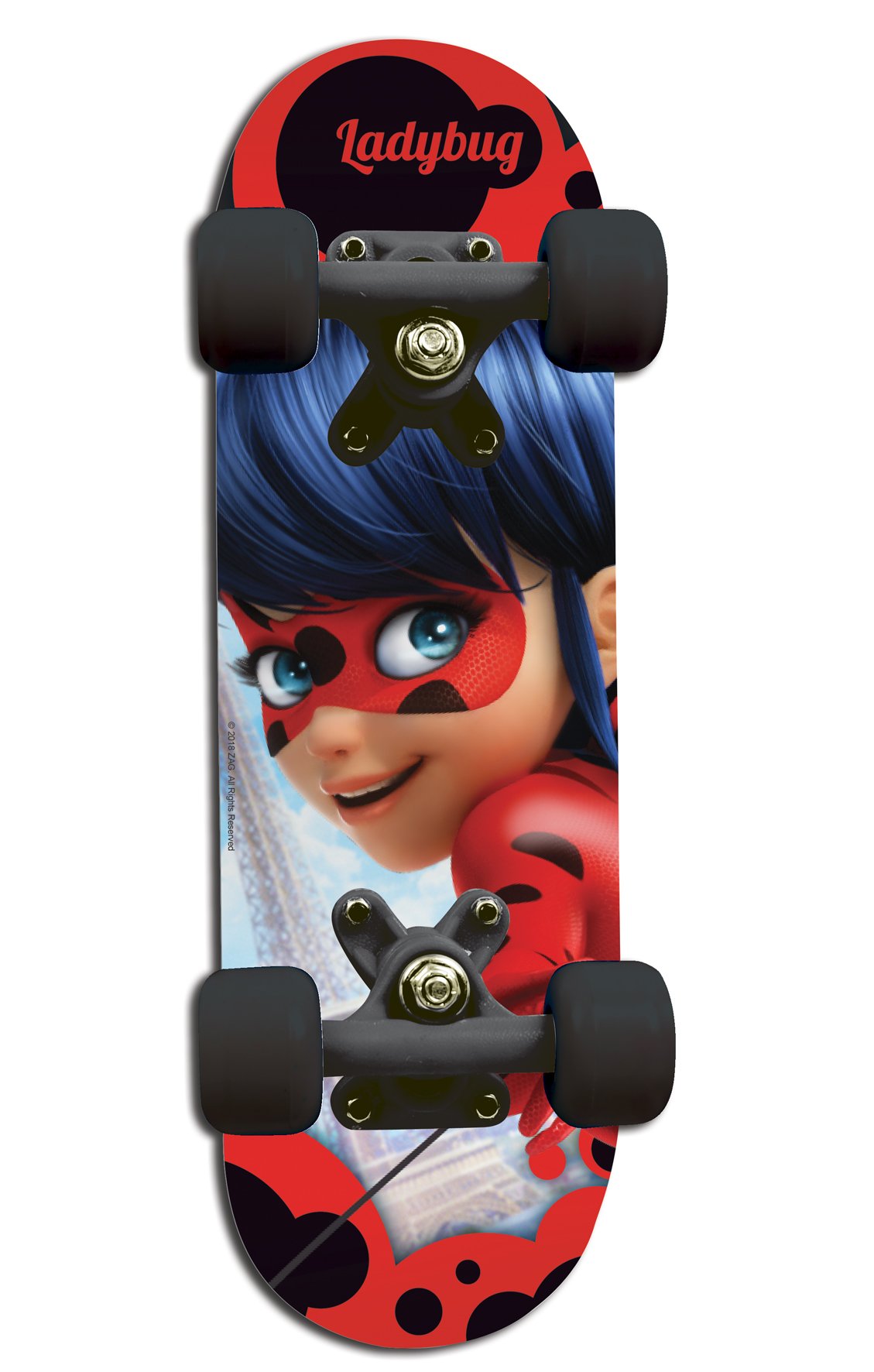 Miraculous Ladybug omir247 Mini Cruiser, Girls, Multi-Colored, 17 "