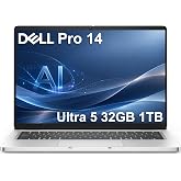 Dell Pro 14 PC14250 Business Laptop, Intel Ultra 5 235U, 32GB DDR5, 1TB SSD | Next Gen Latitude 5450, 14" FHD+ Anti-Glare, AI PC, 12-Core, > Ultra 7 165U, IR Webcam, Backlit, Thunderbolt 4, Win 11 Pro