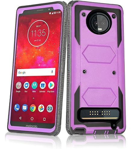 Amazon.com: Moto Z3/Z3 Play Case,Aluminum Alloy Bumper Frame