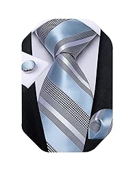 DiBanGu Extra Long Tie for Men Silk 63" XL Necktie