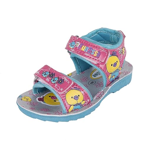 BUNNIES Kids First Walking Sandals for Baby Boys and Baby Girls (9 Months to 4.5 Years)