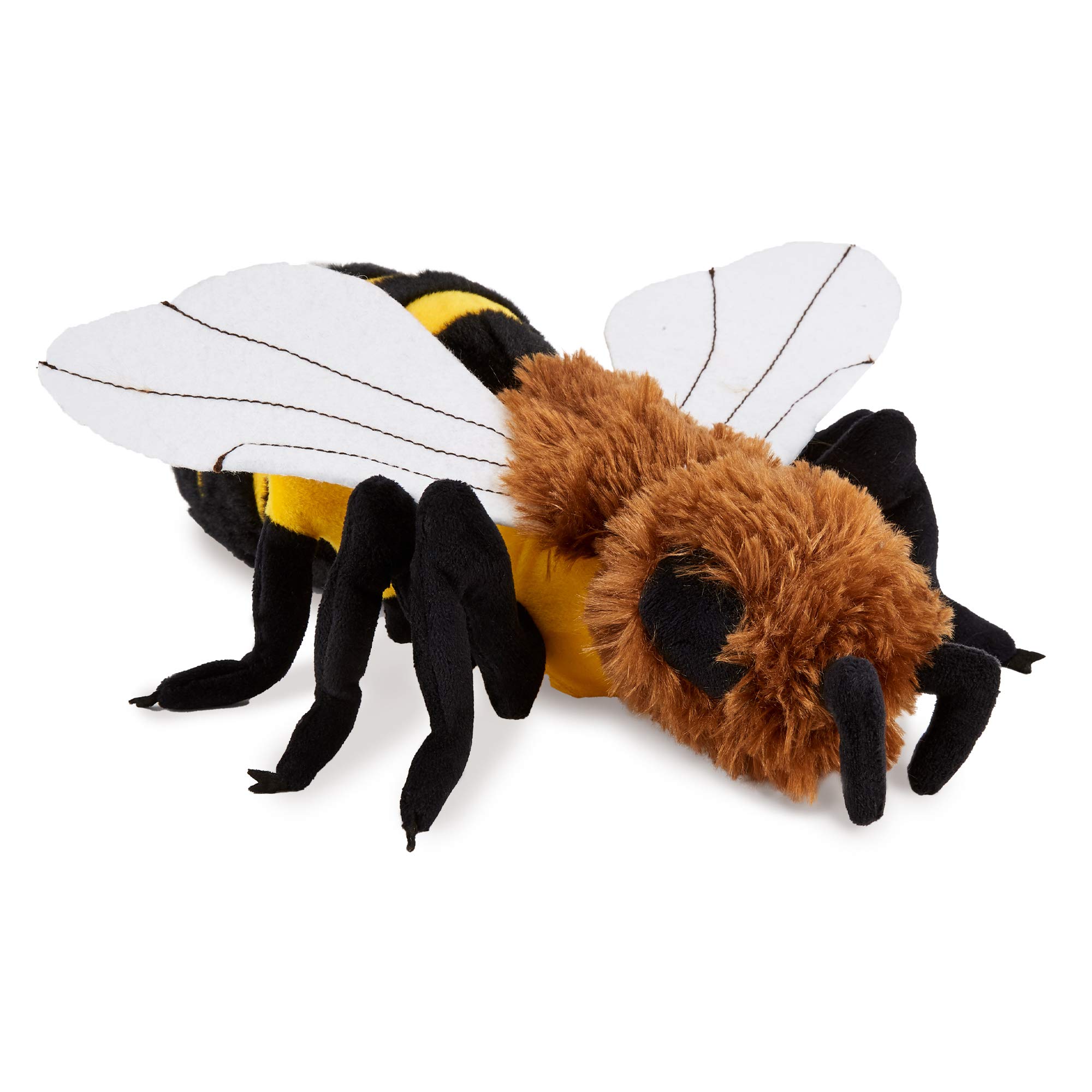 Zappi Co Plush Children's Stuffed Soft Cuddly Plush Toy-Part of Safari Animals Collection, Perfect for Kids (30cm Depth)(Honey Bee)