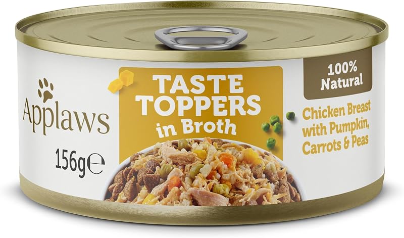 Applaws Wet Dog Food Chicken Breast with Pumpkin 156g Tin Pack of 12