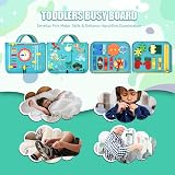 VISATOR Busy Board Montessori Toys for 3-8 Year Olds Sensory Learning view 2