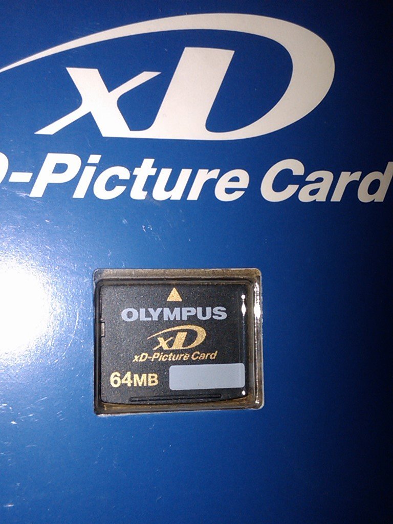 Tarjeta xd olympus Las tarjetas más originales