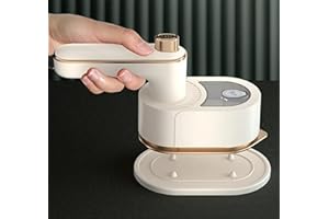 3-in-1 Portable Clothes Steamer - Fast Heating, 180° Foldable, Dual Steam & Press, Compact Travel-Friendly - WHITE