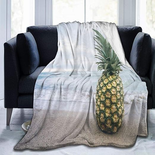 pineapple baby blanket