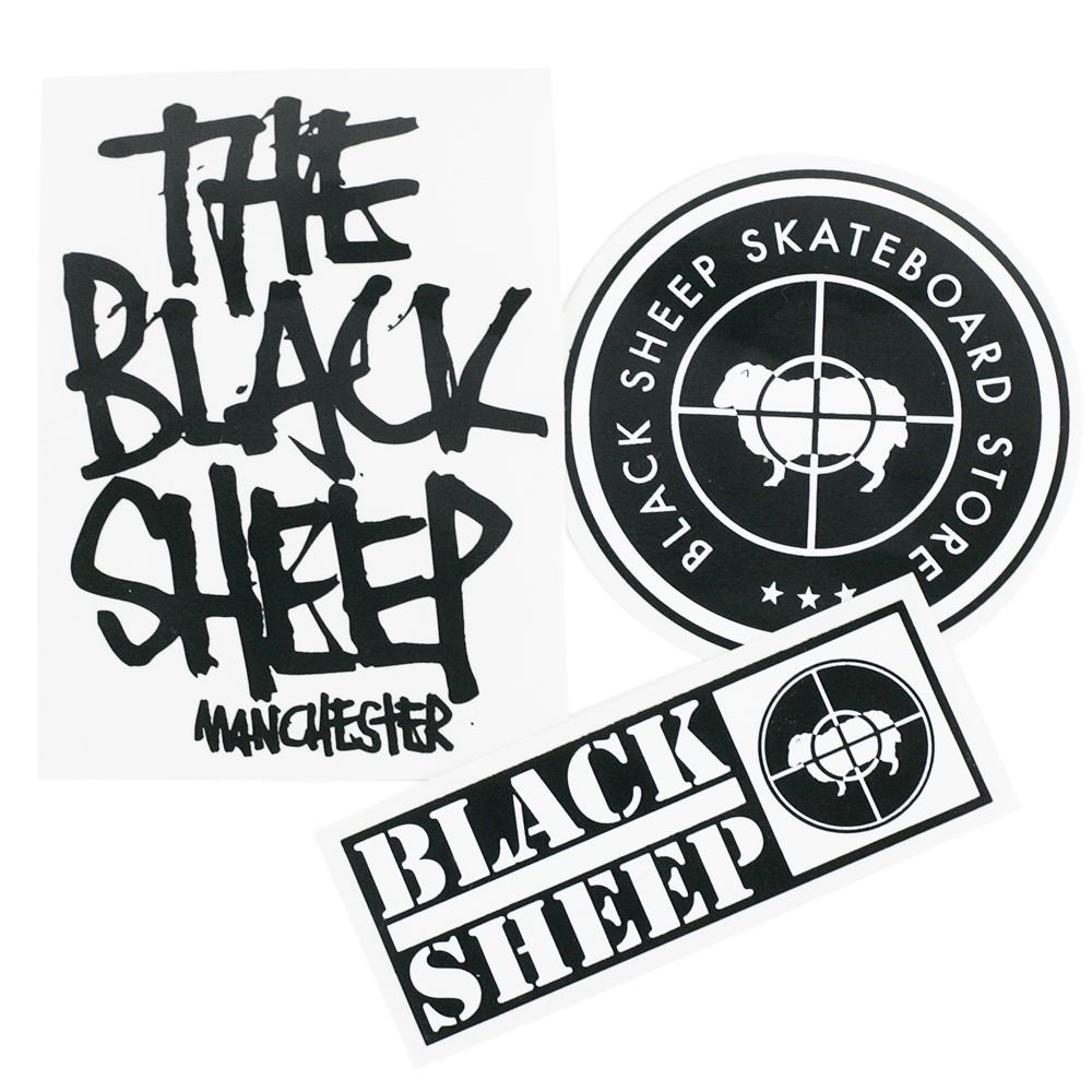 BLACK SHEEP Skateboard Wheels 52MM 101A set of Four