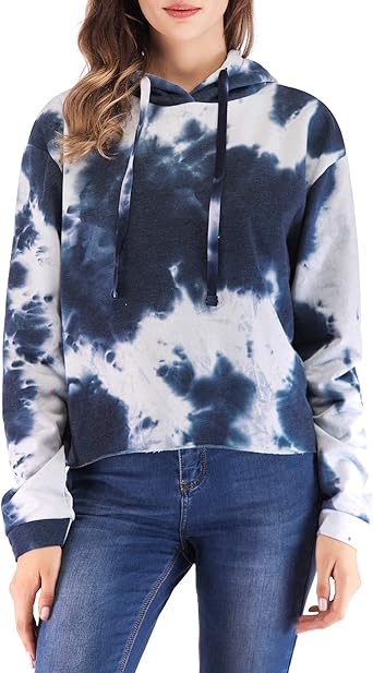 womens tie dye hoodie uk