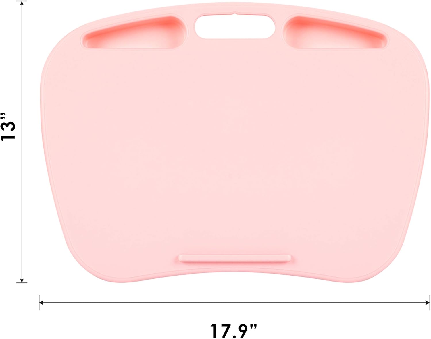 LapGear MyDesk Lap Desk with Device Ledge and Phone Holder, Pack of 12, Rose Quartz : Office Products