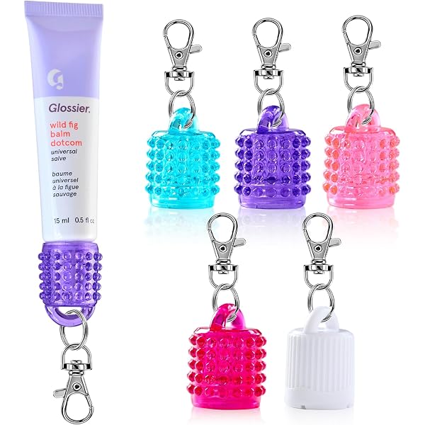 Wefanify Keychain Lip Balm Holder Cap for Summer Fridays 15g/0.5oz