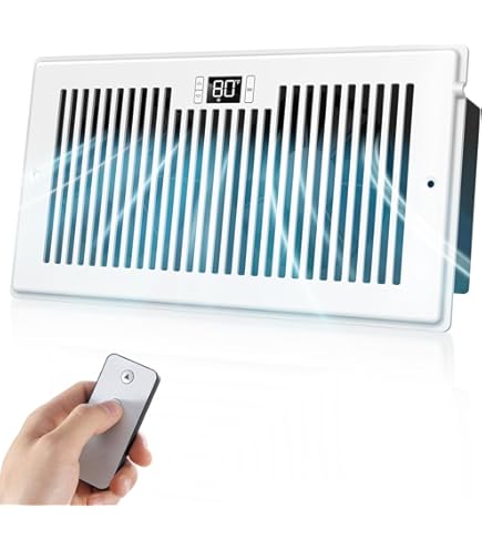 Amazon.com: AC Infinity AIRTAP T6 White, Register Booster Fan for